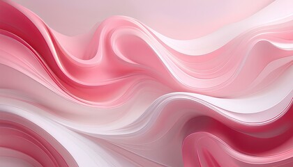 Fototapete - abstract background pink waves vector illustration.