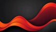 © Anusa - Captivating dark abstract waves with vibrant colors