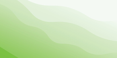Poster - minimal green geometric background. dynamic shapes composition.