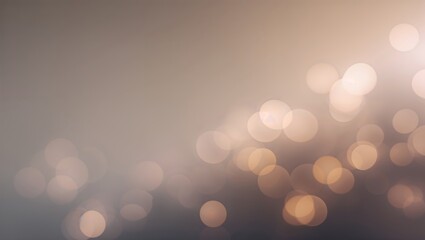 Poster - soft bokeh lights creating an ethereal atmosphere during a quiet evening in a cozy space