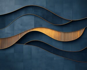 Aufkleber - Abstract architectural facade design