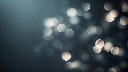 Poster - soft bokeh background with warm light effects creating a dreamy atmosphere in a serene setting