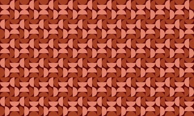Poster - Vector seamless mosaic pattern. geometry pattern with solid color. Suitable for backgrounds, gift wrapping, book covers, presentations