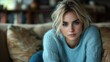© nugroho - Blonde woman, soft focus, warm light