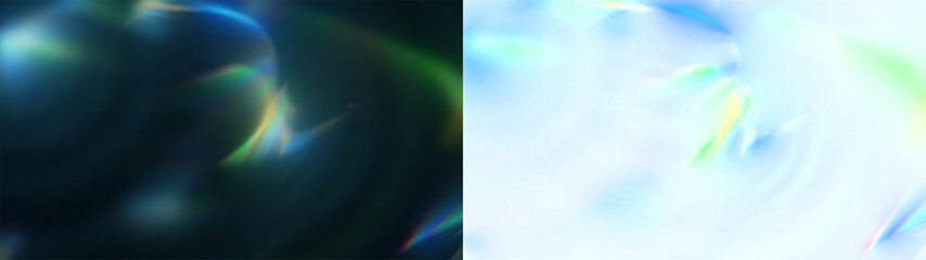 Poster - magenta light prism streaks: abstract background with magenta light streaks and a subtle prism effec
