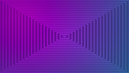 Poster - Abstract Purple Squares Tunnel: Seamless Looping Geometric Shapes Background