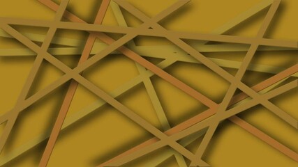 Poster - Stylish geometric art video loop with warm colored rectangles and dynamic motion