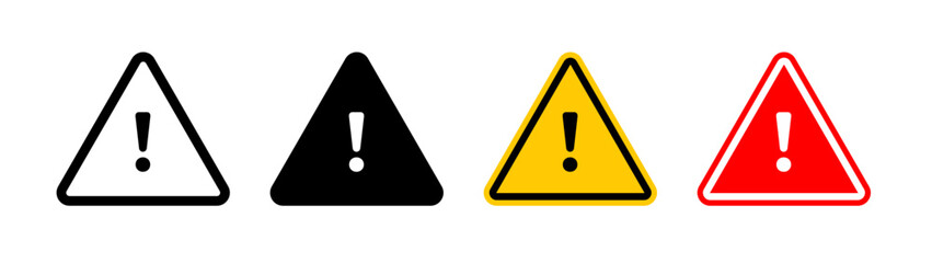 Poster - Attention icons collection