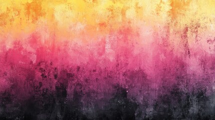 Wall Mural - abstract gradient background with black and white, pastel pink, yellow, and orange, featuring a grai