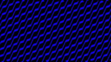 Poster - Abstract Motion Graphics with Blue Diagonal Lines on Dark Background - Minimalistic Design