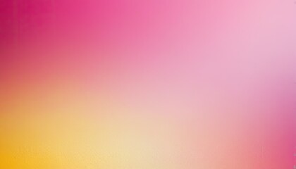 Poster - Yellow white magenta pink grainy gradient background blurred smooth color textured social media website banner design
4