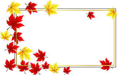 Wall Mural - Autumn frame