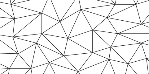 Aufkleber - Geometric low poly graphic. Background of triangular facets. editable stroke width, grey gradient abstract triangle seamless pattern from network triangular cells, wallpaper background design.	