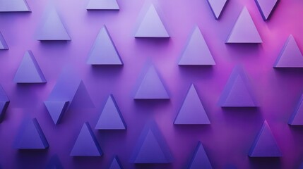 Aufkleber - Abstract purple triangle pattern background.