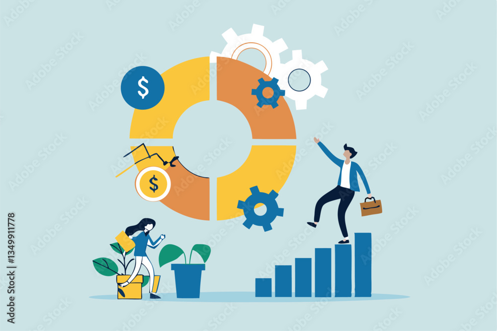 Balanced scorecard measuring performance from financial, customer ...