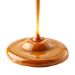 © NorStock - Dripping caramel sauce isolated on transparent background