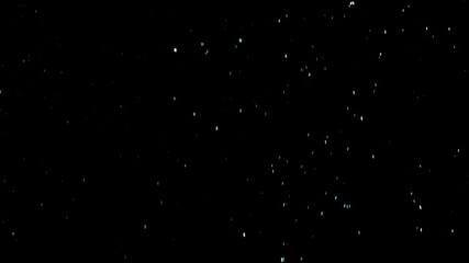 Aufkleber - Super Slow Motion of Rain - Falling Water Drops . Filmed on High Speed Cinema Camera