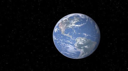 earth, space, planet, globe, view from space.