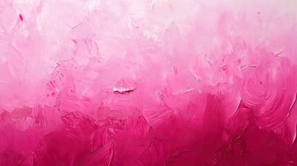 Poster - Abstract pink and white paint texture with gradient effect.