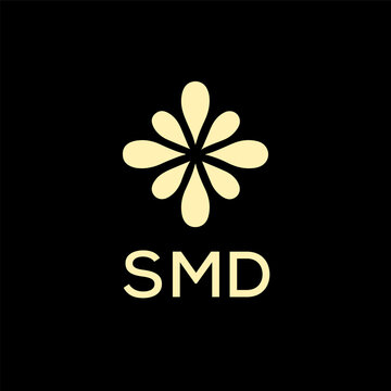 SMD creative minimalist letter logo.