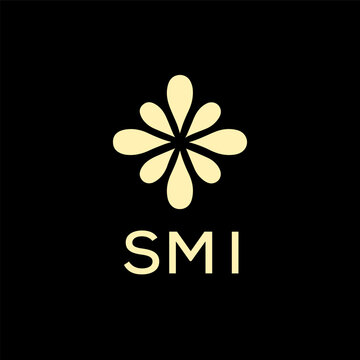SMI creative minimalist letter logo.