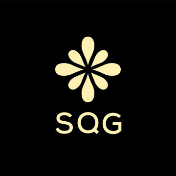 SQG creative minimalist letter logo.