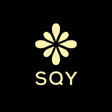 SQY creative minimalist letter logo.
