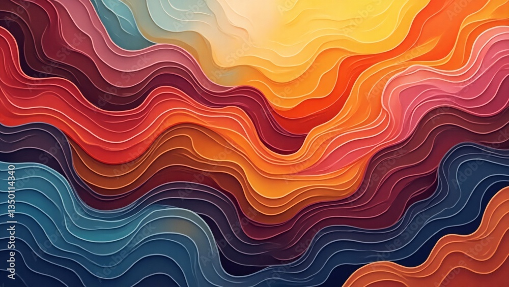 An abstract digital artwork featuring DEI, Diversity equity and