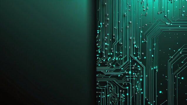 Abstract Circuit Board Technology Design