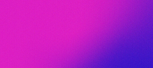 Leinwandbilder - Vibrant Pink Blue Grainy Gradient Background with Artistic Noise Effect for Creative Use