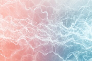 Poster - fluid abstract design reflecting energy flow and movement in pastel colors