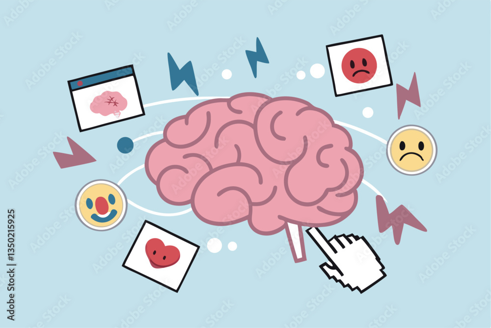 Brain rot toxic social media addiction causing depression, anxiety and ...