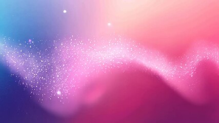 Wall Mural - Celestial Dreamscape: A Whimsical Galaxy of Pink and Purple Hues