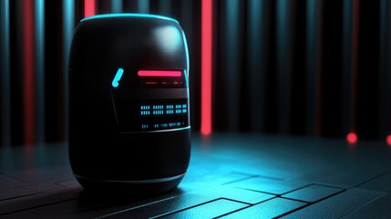 Poster - A holographic voice assistant using NLP-powered AI for intelligent conversation.