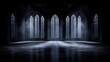 © Kaminashi Nozomi - Dark gothic cathedral interior