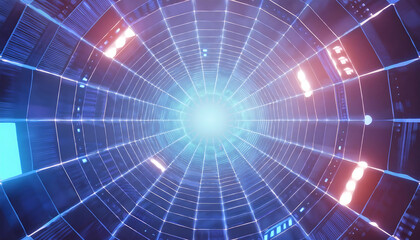 global internet security concept with binary code