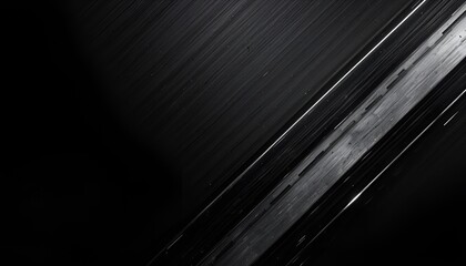 Poster - Dark abstract background with diagonal lines and textures creating a modern sleek design