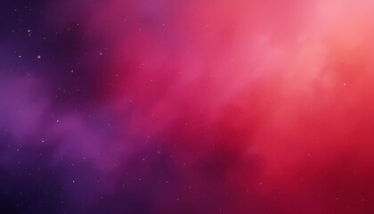 Poster - Abstract background with gradient of purple pink and red colors with scattered white dots effect