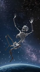 Wall Mural - Skeleton Space