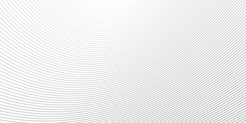 Poster - abstract grey white waves and lines pattern, template background texture for presentation slides.