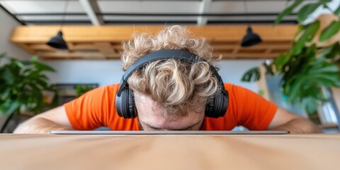 Aufkleber - Digital Native Creativity Gen Z Music Production in Minimalist Urban Workspace - Immersive Sonic Exploration and Personal Branding for Creative Entrepreneurs