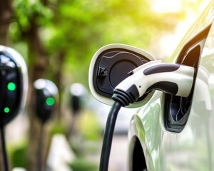 Poster - Urban Green Revolution Next-Gen Electric Vehicle Charging Infrastructure - Sustainable Mobility Solutions for Climate-Conscious Transportation Ecosystems