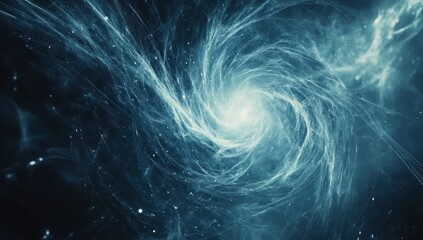 Wall Mural - abstract blue background with stars