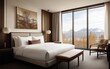 © rajun - Modern luxury living room and bedroom in a comfortable apartment with stylish furniture and decor