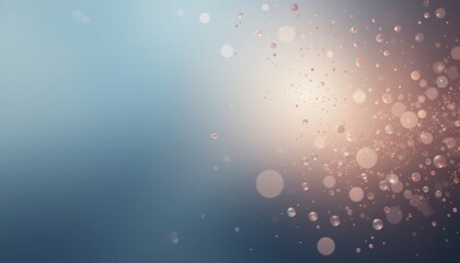 Poster - Captivating water droplets dancing in soft light abstract background visual art ethereal atmosphere macro perspective serenity and calmness