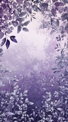 Poster - Serene Twilight Garden Scene with Gentle Blend of Nature's Beauty