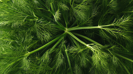 Poster - Close up of vibrant green foliage for natural design and botanical inspiration