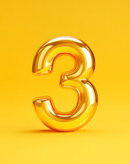 Poster - 3d rendering digital font big sale event countdown concept element