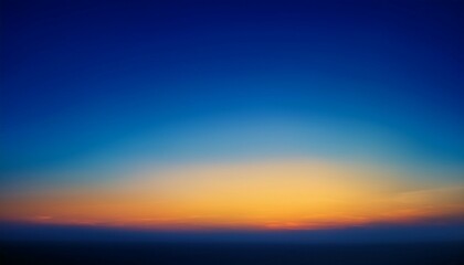Wall Mural - colourful blur gradient in deep blue and heat tones