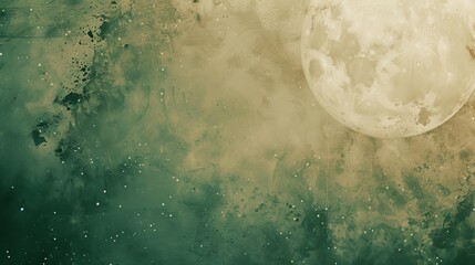 Leinwandbilder - Moon, with a soft gradient transitioning